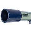 MIZAR-TEC TL-750 Astronomical Telescope, Equatorial Mount, Silver, for Beginners