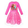 Girls Printed Star Skirt Rainbow Lace Dress 5902