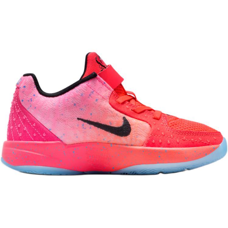 Nike Ja 2 PreSchool 'Tropical Punch' (Unisex) Bright Crimson / Flat Silver / Hyper Pink / Black / Photo Blue Kids' Basketball Shoes