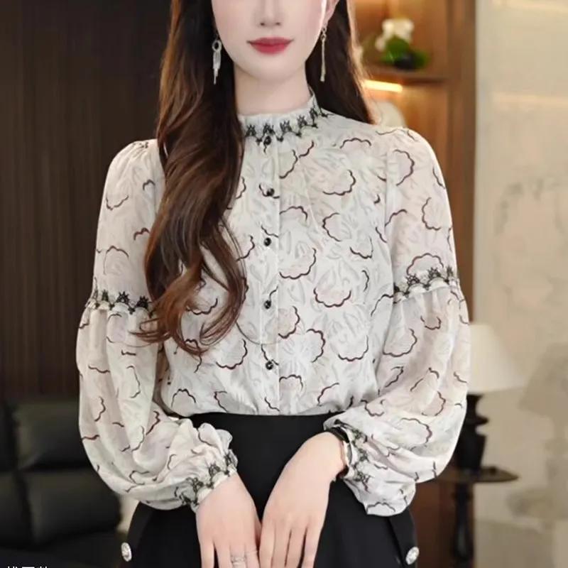 Women S Long Sleeve Open Front Shirt Slim Fit Casual Top S