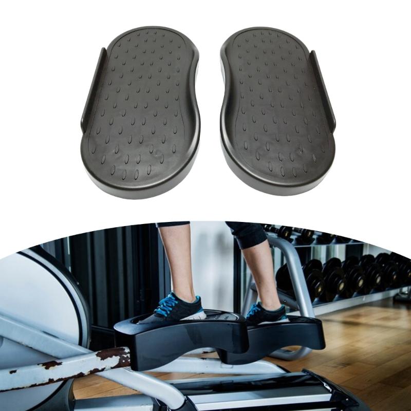 1pair Cardio Workout Promotes Fitness Flat Pedals Walking Indoor Pedals for Steppers Rowing Machines