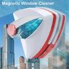 Automatic Double-Sided Magnetic Window Cleaner with Drainage Wiper Household Glass Cleaning Tool for Effortless Window Washing