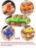 Bees Suction Cup Toy, Soft Building Blocks Pop Sucker,Small Throw Darts Set,Parent-child Interactive Game, Gift for Kids