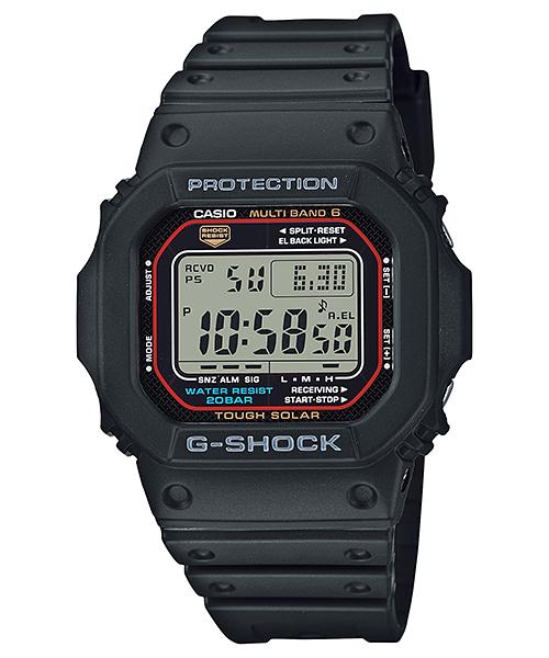 

Casio Men s Resin 200M Water Resistant Shock Resistant Alarm Quartz Watch GW-M5610-1 чёрный