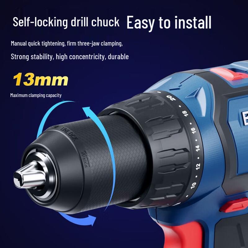 Dongcheng 20V Brushless Cordless Drill/Screwdriver CN Plug (adapter Included)