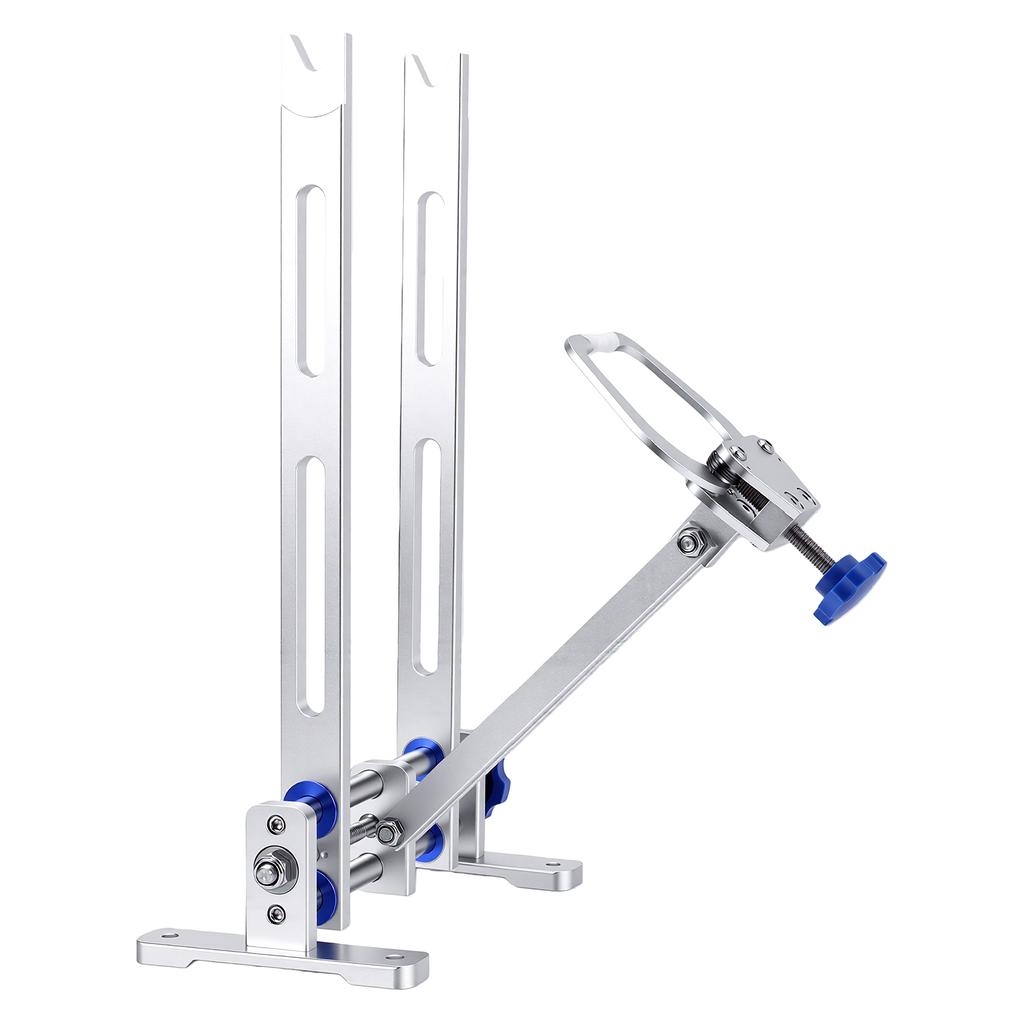 Bike Wheel Truing Stand for 16  29  Wheels Professional Alignment Tool with Heavy Duty Base Blue