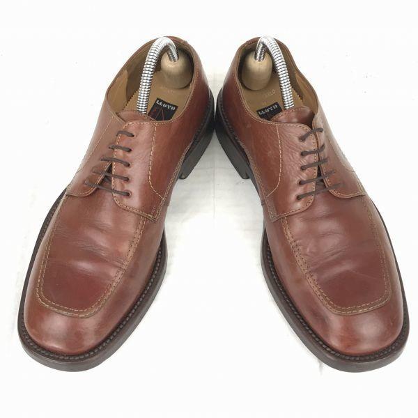 Germany Lloyd Leather U-Tip Dress Shoes Brown 27.0(USED)