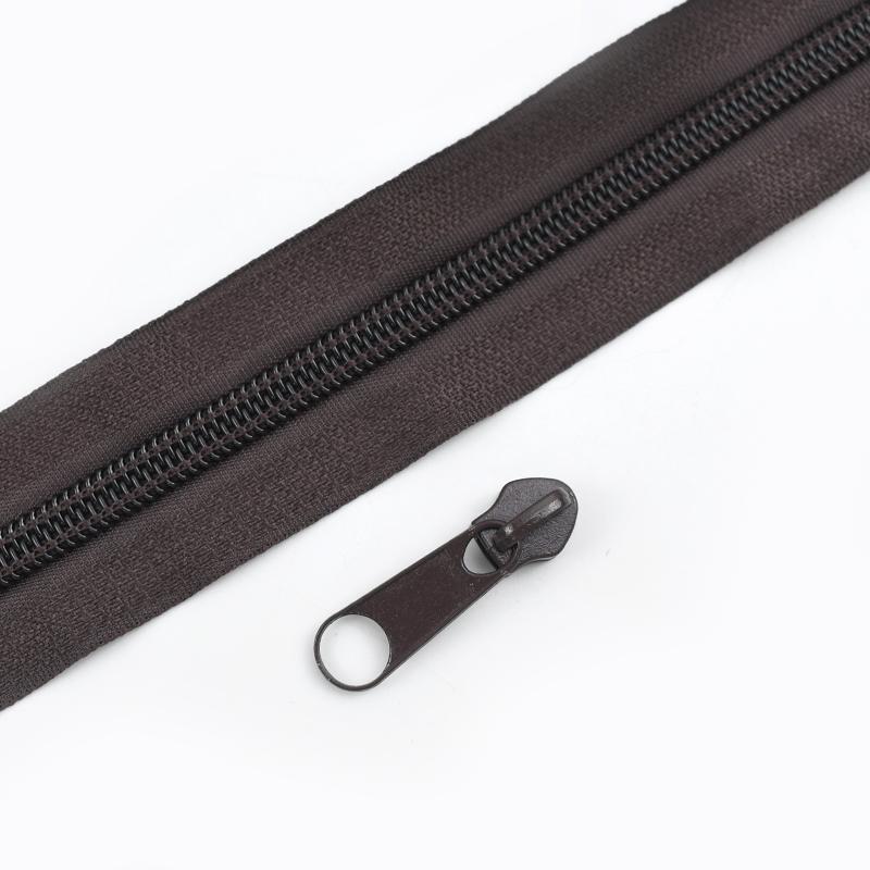 3# 5# Meetee 3/5/10M Rainbow Nylon Zipper Tape with Zippers Slider Decor Zip Closure Repair Kit Bag Garment Sewing Accessories