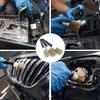 Detail Boars Hair Ultra Soft Car Detail Brushes Car Detailing Brush - Different Sizes NO Metal Brush Parts for Cleaning Interior Upholstery, Air Vents