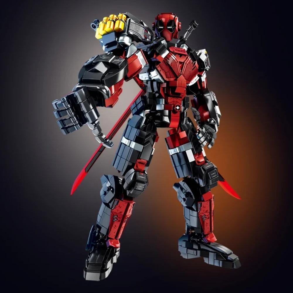 2002PCS Mecha Warrior Building Blocks Movies Action Figure Assembly Models DIY Toys Gifts for Adults and Children Home Decortion