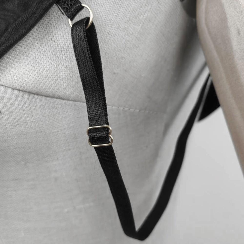 Versatile Half Shirt Style Fake Collar Adjustable Straps Detachable Collar  Women Men