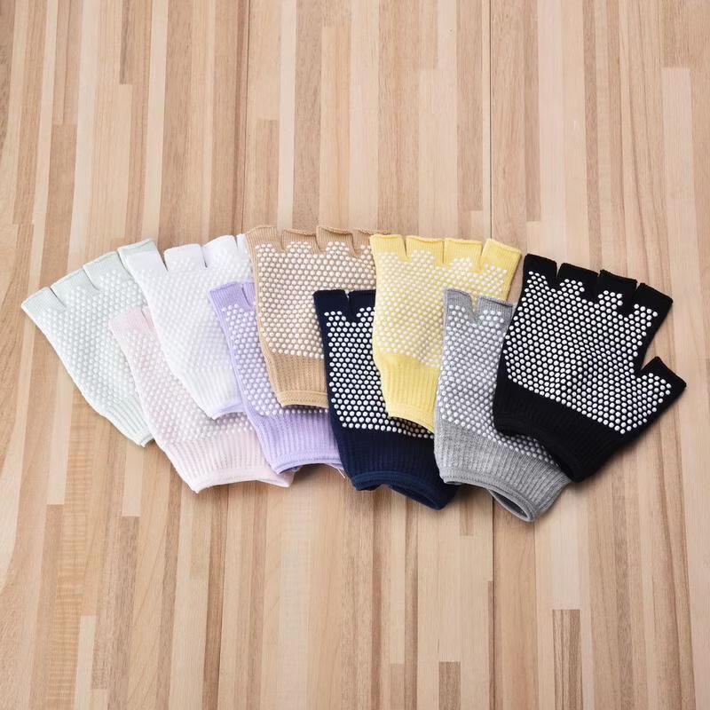 Women's Fingerless Non-slip Yoga Pilates Gloves