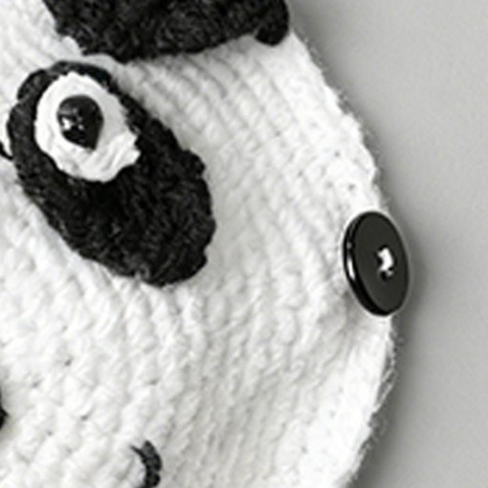 Cute Panda Shape Turtle Sweater Handmade Knitted Turtle Cosplay Costume Warm Decorative Small Animals Appare Cosplay Event