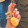 Handmade Crochet Rose Keychain Ornament - Valentine's Day Gift