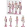 Nutcrackers Soldier Wood Walnut Cracker Puppet Festive Christmas Home Decorations and Party Ornament Christmas Gift