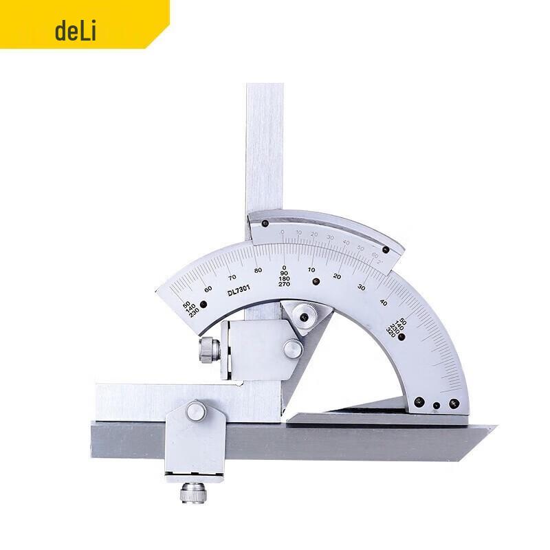 Deli Universal Protractor Angle Ruler