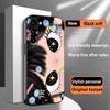 Big-eyed Cute Girl Cartoon Design Phone Case For Samsung Galaxy S26 S25 S24 S23 S22 S21 Plus Ultra Note20 Soft Black