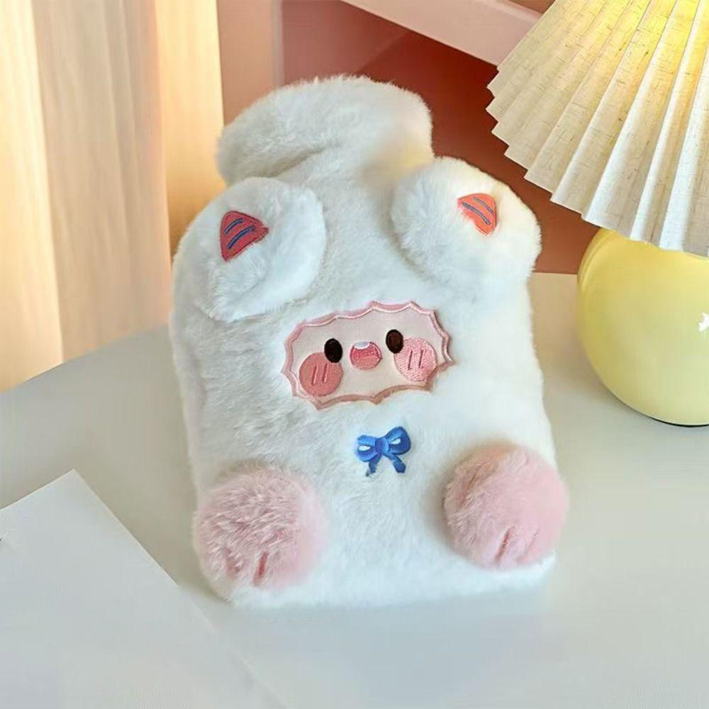 Lamb Pattern Hot Water Bottles Cartoon Hand Warmers Soft Warm Water Bag  Belly