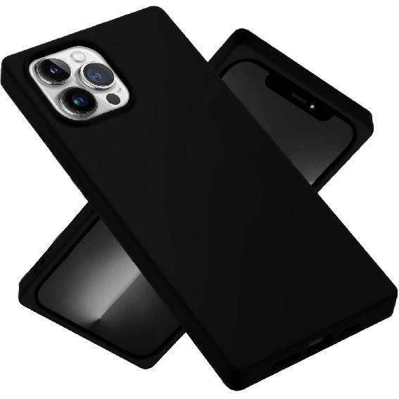 

Jmltech Case, for iPhone 13 Pro Max Case Silicone Protective Slim Thin Shockproof Flexible Women Girls Cute Phone Case for iPhone 13 Pro Max Black коричневый