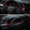 Upgrade Your Vehicle's Appearance with Carbon Fiber Style Speedometer Panel Frame Cover Trim for Honda Civic 2016 2025