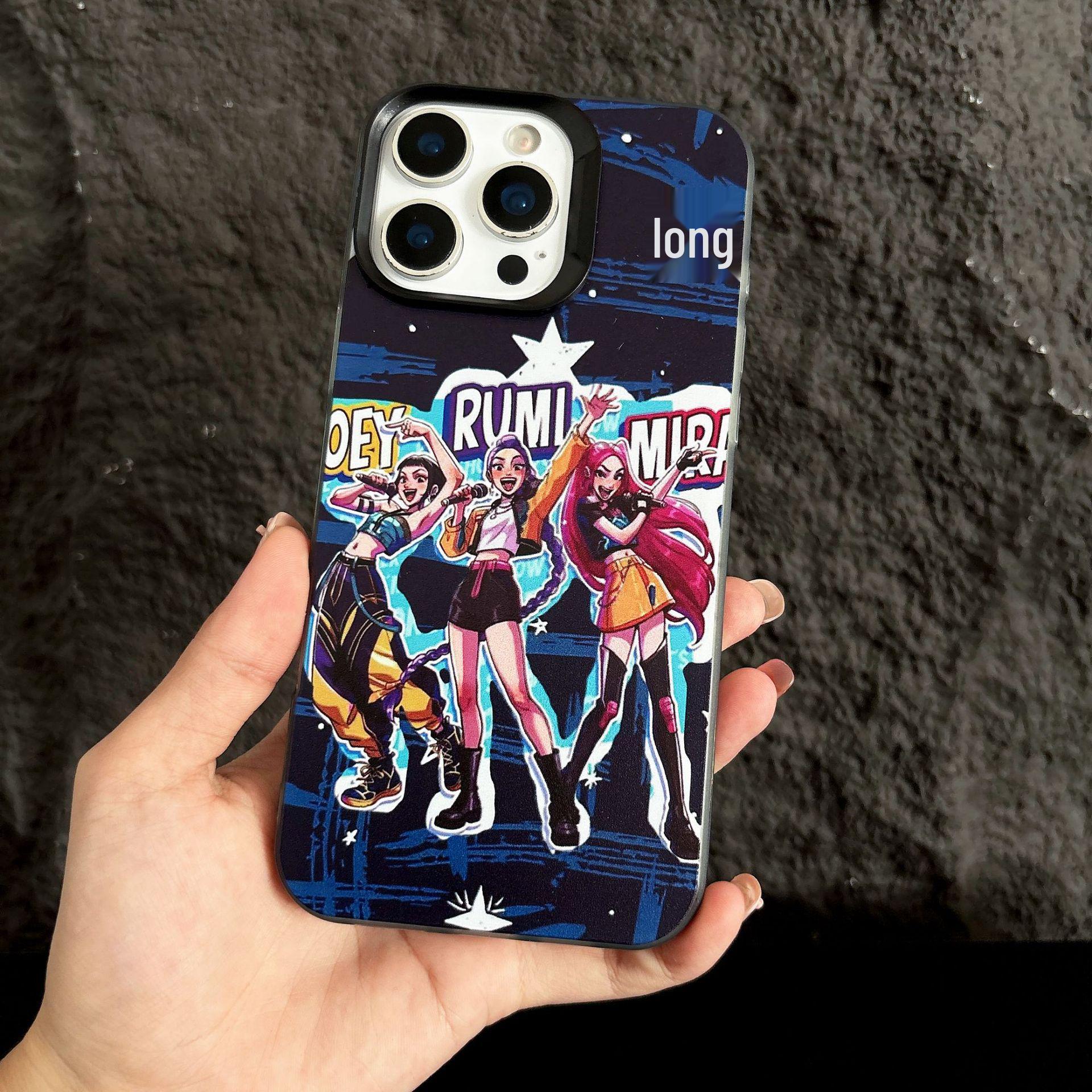 

KPOP Demon Hunter Girl Group iPhone 15, 14, 13, 11 Soft Case for 17 Pro Max iPhone X