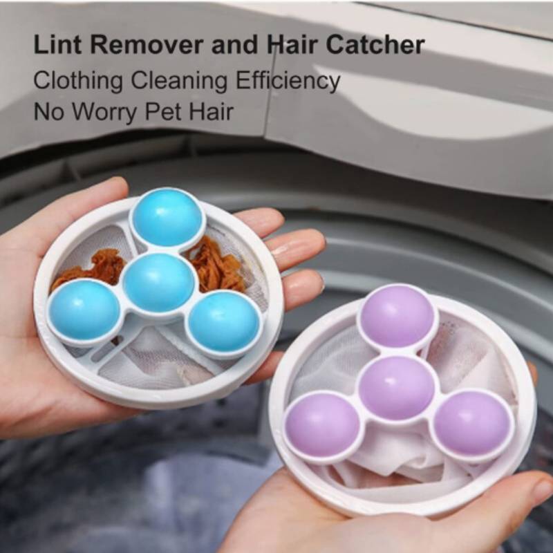 Laundry Ball With Polyester Material For Deep Cleaning And Hair Removal For Home Use