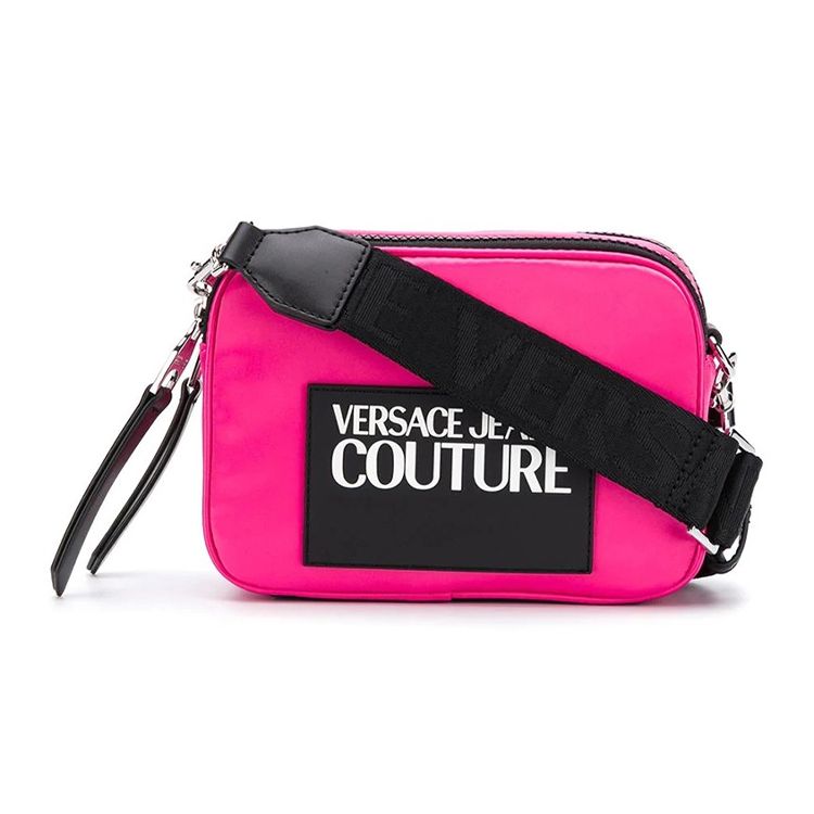 

Versace Jeans Couture Logo Polyester Single Shoulder Crossbody Bag Women Bags Magenta E1VVBBT1-71420-401 Basic Set (Bag+Dust Bag)