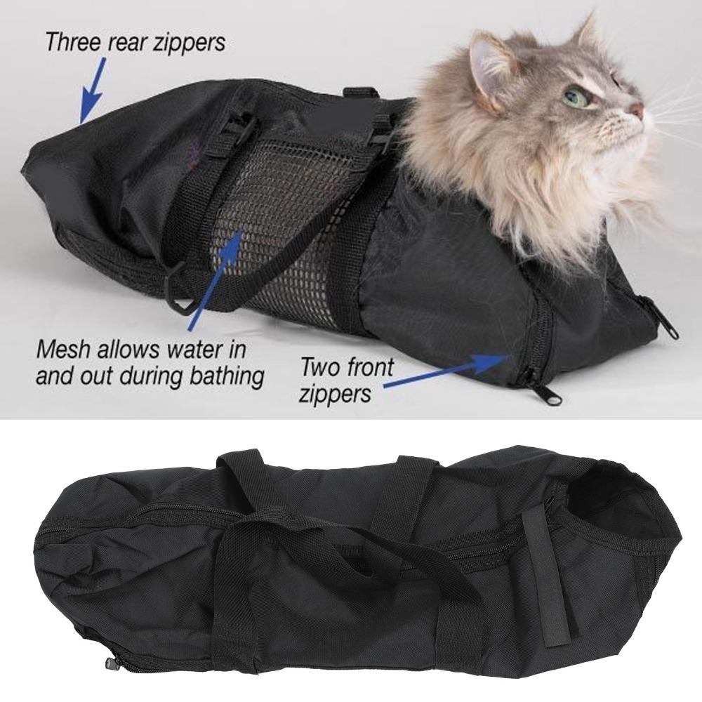 Protective Function Cat Restraint Bag Pet Bathing Restraint Bag  for  Nail Trimming Injections
