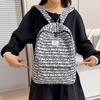 Schoolbag New School Bag Girls Elementary School 1011 Junior High School Students High School Students Large Capacity Backpack Girls Alphabet Backpack