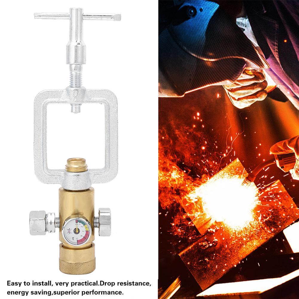 0.010.15MPa Acetylene Gas Pressure Reducer Air Flow Regulator Gauge Meter