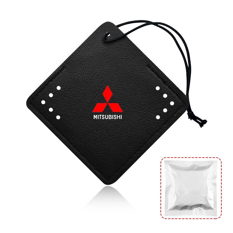 knpc3 Car Interior Pendant Aromatherapy Room Deodorant Sachet Car Goods Emblem For Mitsubishi ASX Lancer 10 Pajero Outlander L200