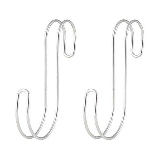 Muji Stainless Steel S-Shaped Hook Large 2 Pieces 71.514cm Silver