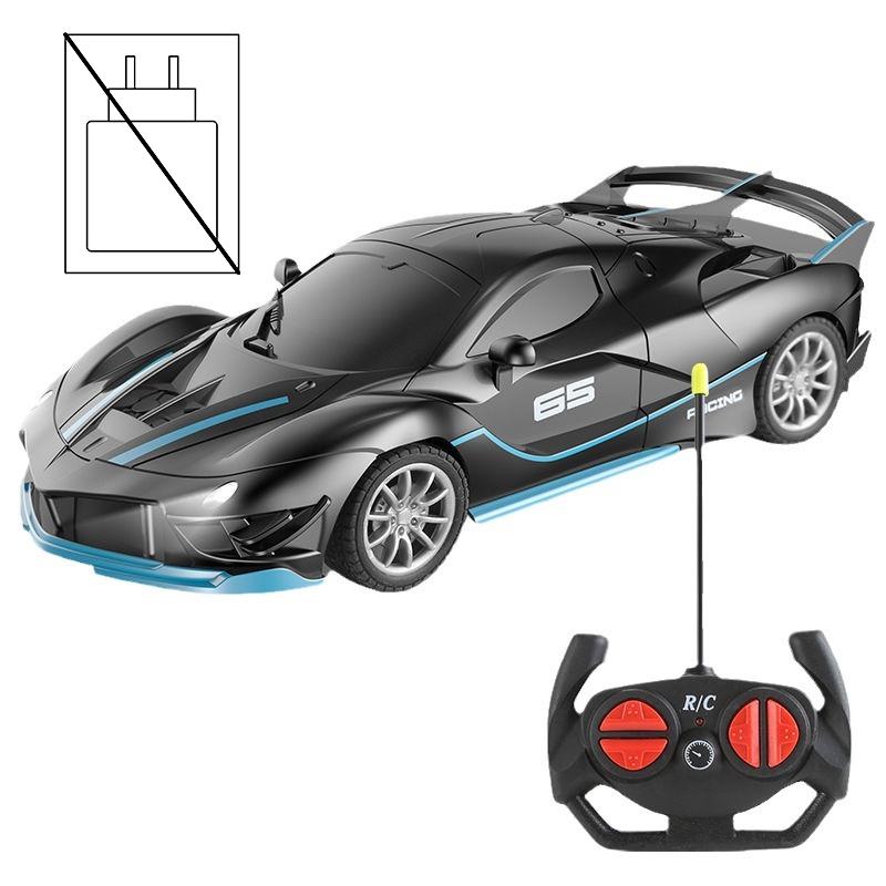 Remote Control Car Toy for Kids with LED Lights Controller Electric Racing Vehicle for Boy Girl Birthday Gift
