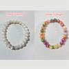 UV-reaktives Perlen-Halsketten-Armband-Set Katzenauge UV-reaktiver Choker Tägliches Tragen