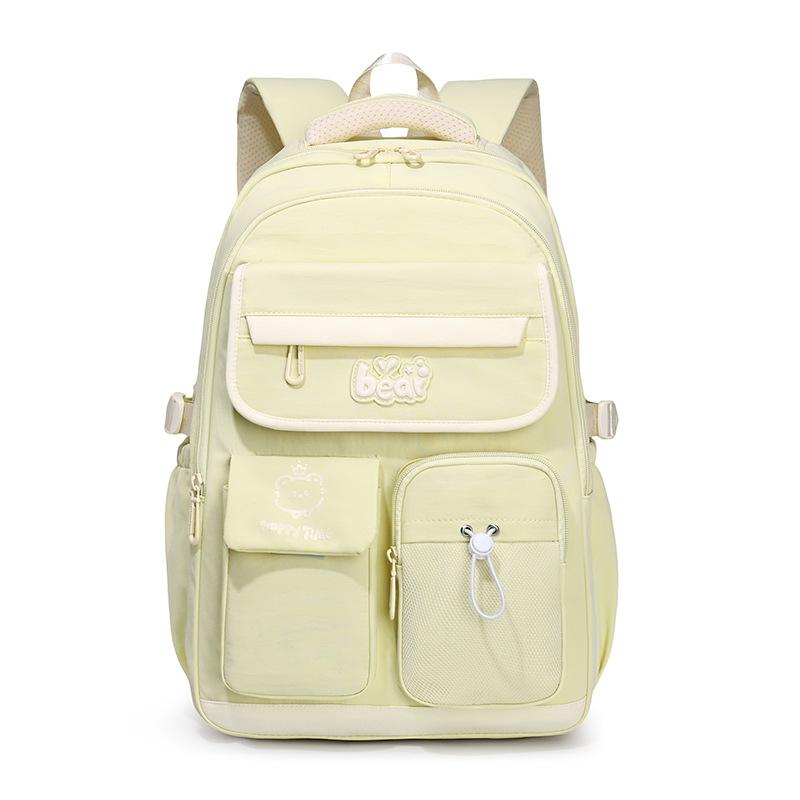 Schoolbag new school bag for women, large capacity for middle and high school students, high-value student lightweight backpack, college student