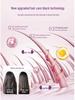 Korean Portable Ionic Hair Straightening & Curling Comb - Dual Purpose Wireless Set