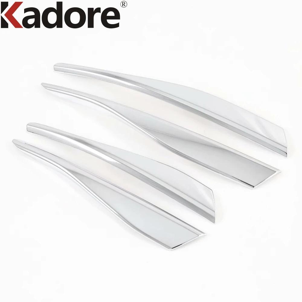 For Volkswagen VW Golf 8 MK8 Pro R    Carbon Car Front Bumper Grille Grill Cover Trim Fog Light Trims Accessories ABS Chrome