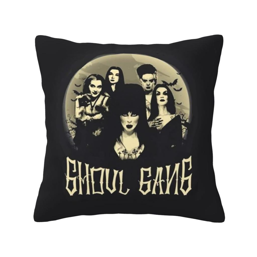 Elviras Mistress Of The Dark Movie Square Pillowcase Pillow Cover Cushion Zip Decorative Comfort Throw Pillow for Home Car