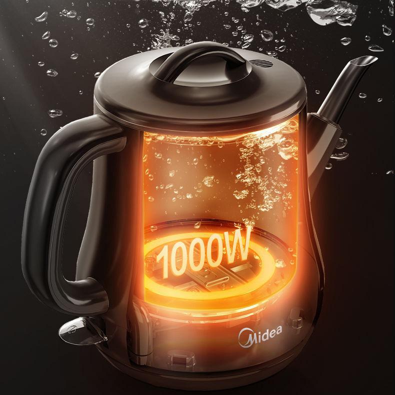 Midea Electric Tea Kettle with High Power Boiling and Tea Infuser, Model MK-PCE071