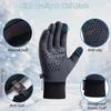 Winter Touch Screen Waterproof Gloves Unisex Outdoor Running Cycling Thick Warm Gloves Anti Slip Electric Bike Work Equipment