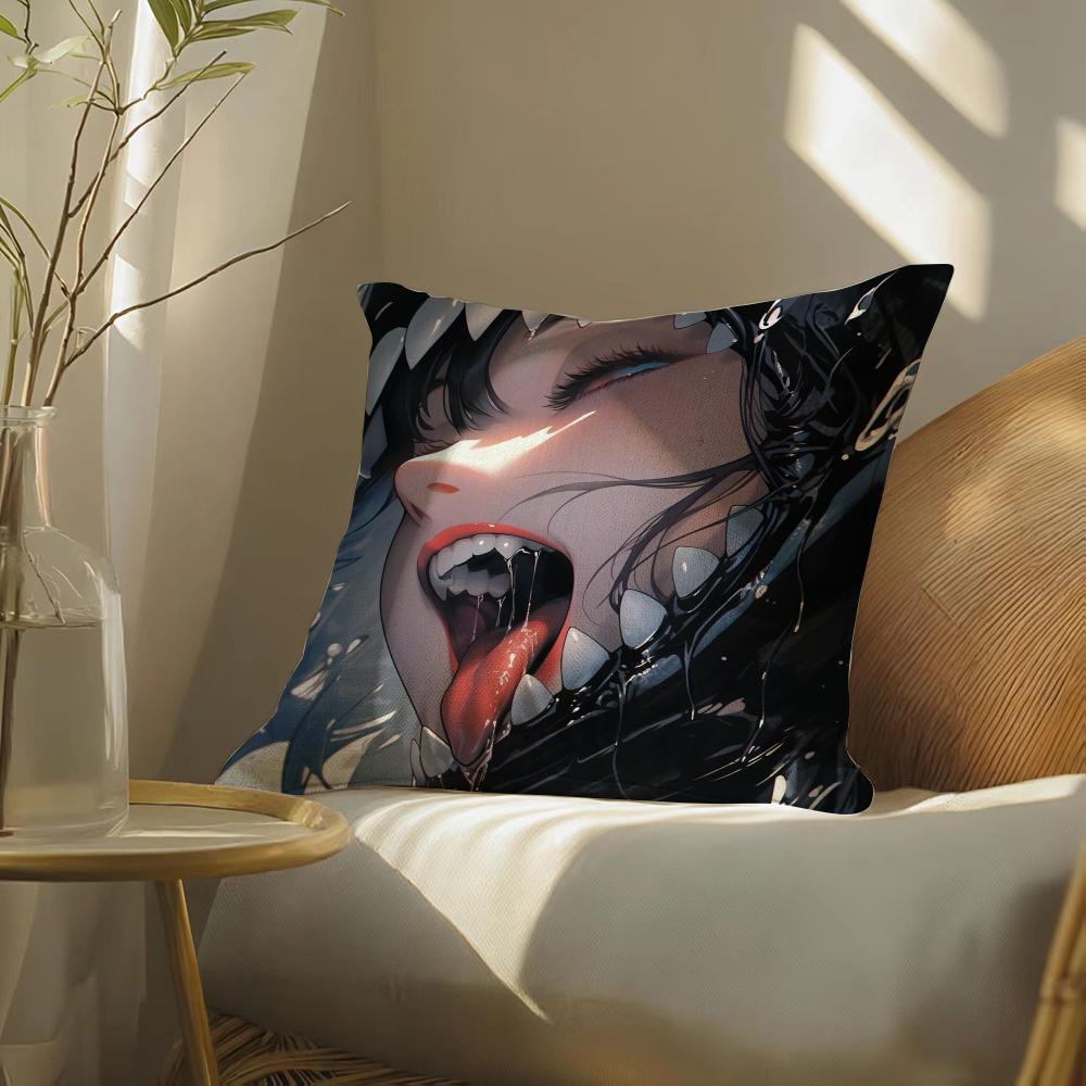 M-Marvelanti-Herov-Venoms Pillow Case Pillowcase, Double-Sided Printed, Sofa Cushion, Bedroom Headboard
