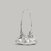 Korean-style Niche Design 2025 Summer New Pleated Cloud Underarm Bag, High-quality Stylish Shoulder Bag