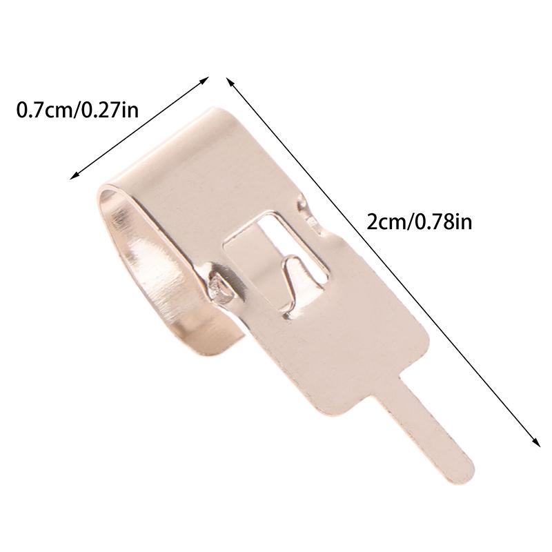 18650 Battery Pack Connection Clips Spring Steel Contacts for Building Custom Battery Holders, Essential for Stable Power Links
