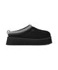 Ugg [Women] Stitch Collar Platform Slippers (Taz Ii) - Black / 1174471-Blk