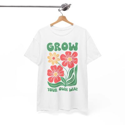 Kirschblütenzeit T-Shirt | Florale Schönheit Frühlingszeit T-Shirt | Wachse auf deine eigene Weise