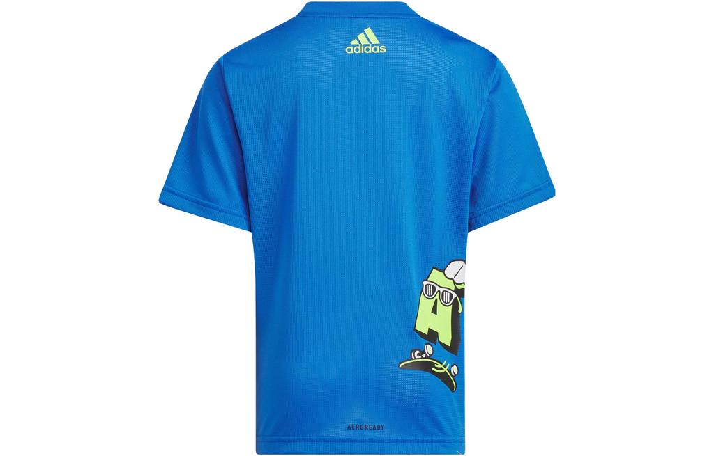 Adidas T Shirt Air Force Blue Kids' IQ1008