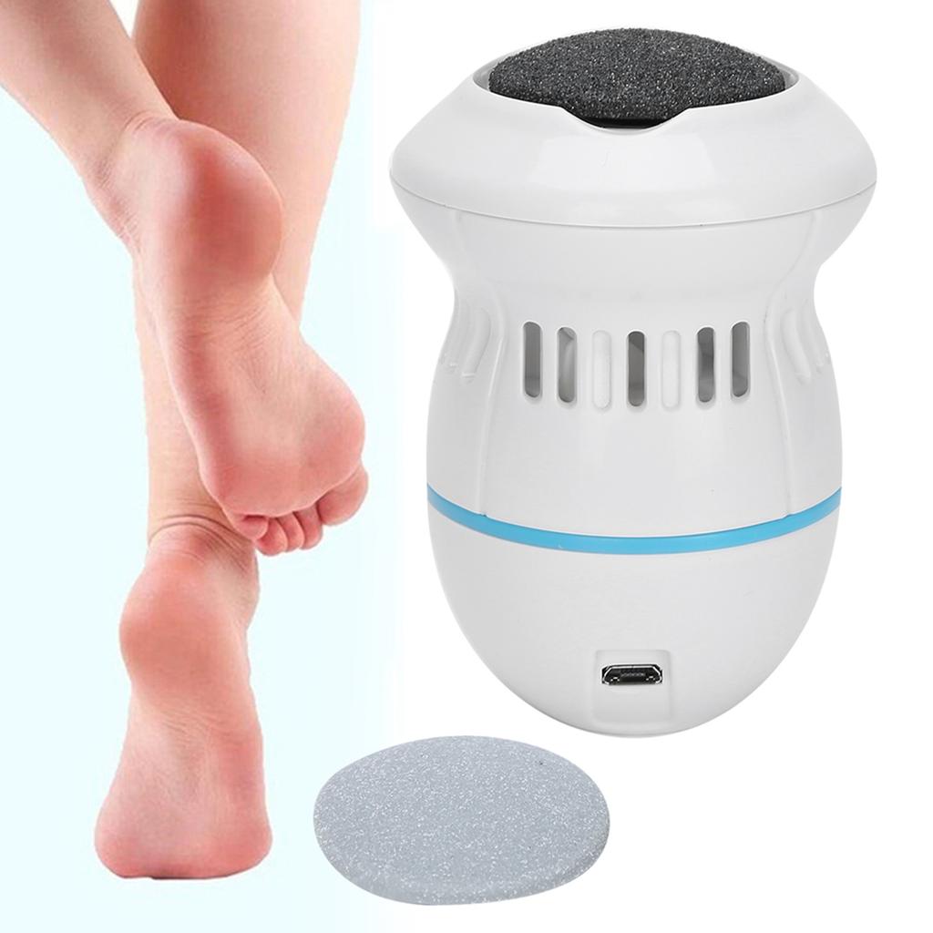 Electric Vacuum Adsorption Foot Grinder Round Rechargeable Electronic Foot File