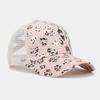 Cappellino da Baseball Estivo da Donna con Rete Traspirante in Poliestere per Protezione Solare Viaggi all'Aperto