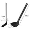 Yamazaki Jitsugyo Silikon Ös S Svart B7 x x Torn Diskmaskinssäker Spets Flyter Rent Skopar Liten Storlek 1601 D6.5 H23.5cm