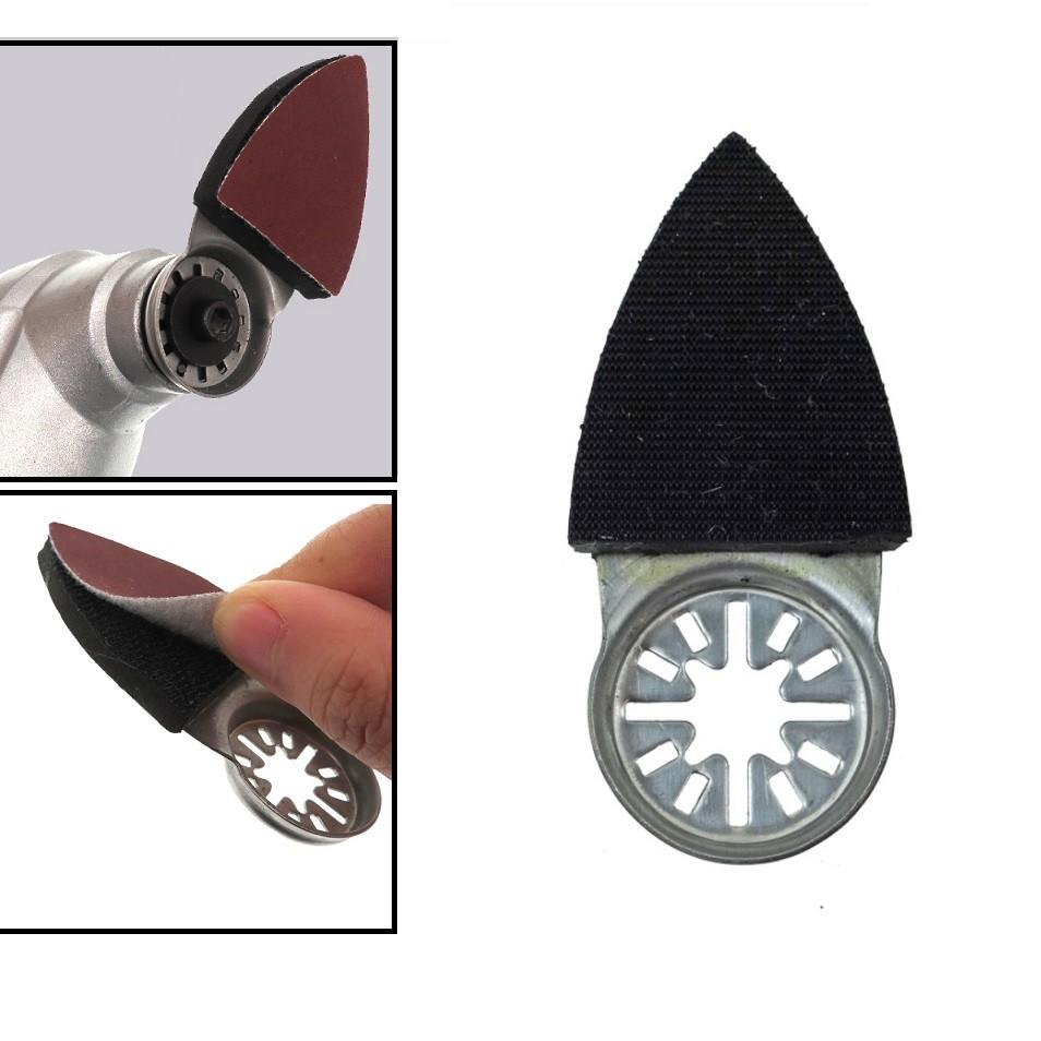 Triangular Polishing Disc Sand Base 38*86mm Accessories Flocking